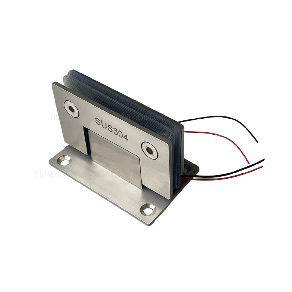 Wired Glass Panel Clamp For Shower Rooms