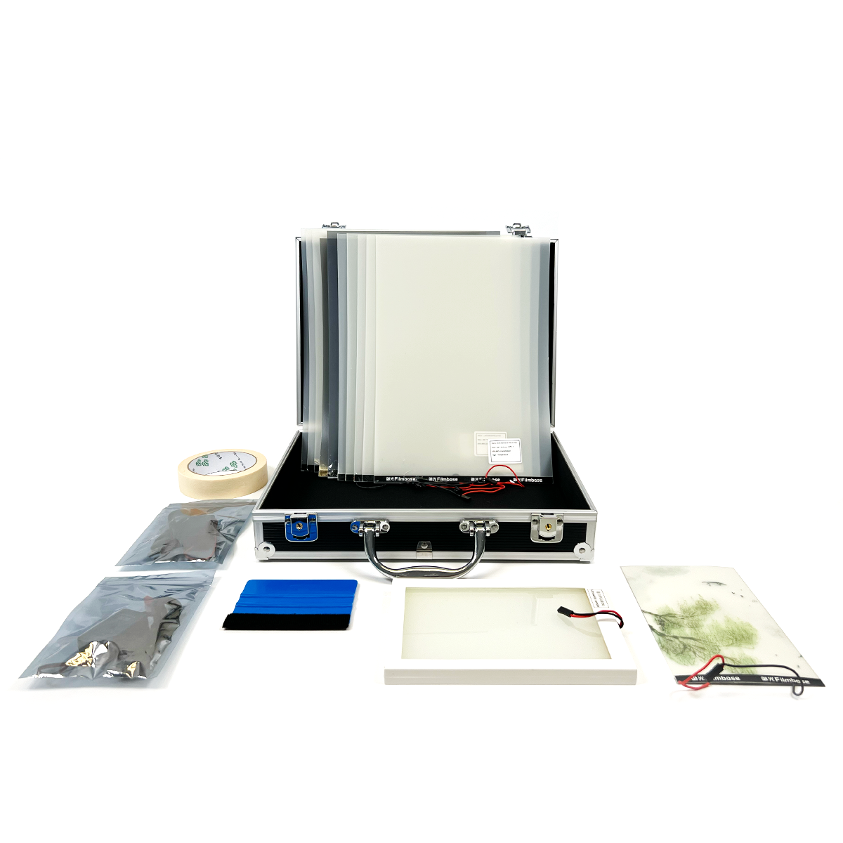 PDLC Films and Smart Glass Sample Kit (Plus)