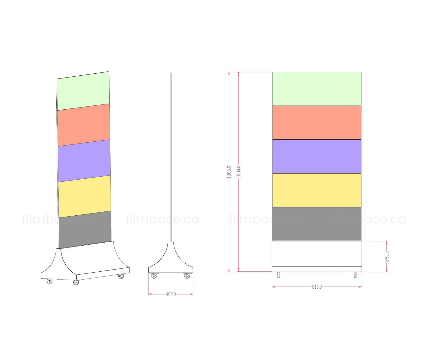 PDLC Film – Color Display Series
