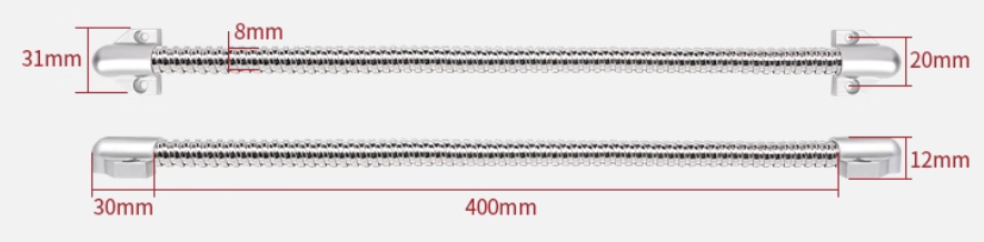Flexible Door Loop  Wire Protector