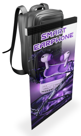 PDLC Sample Backpack LED P4